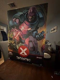Marvel Legends X-Men Haslab Sentinel Box Art Panel