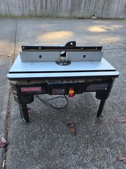 Craftsman router table