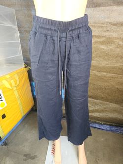 Pantalon De Mujer En Lino Sais Xs