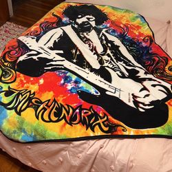 Jimmy Hendrix  Throw Blanket