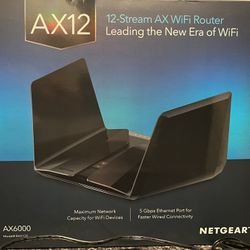 NetGear Nighthawk AX12 / 12 Stream WiFi Router