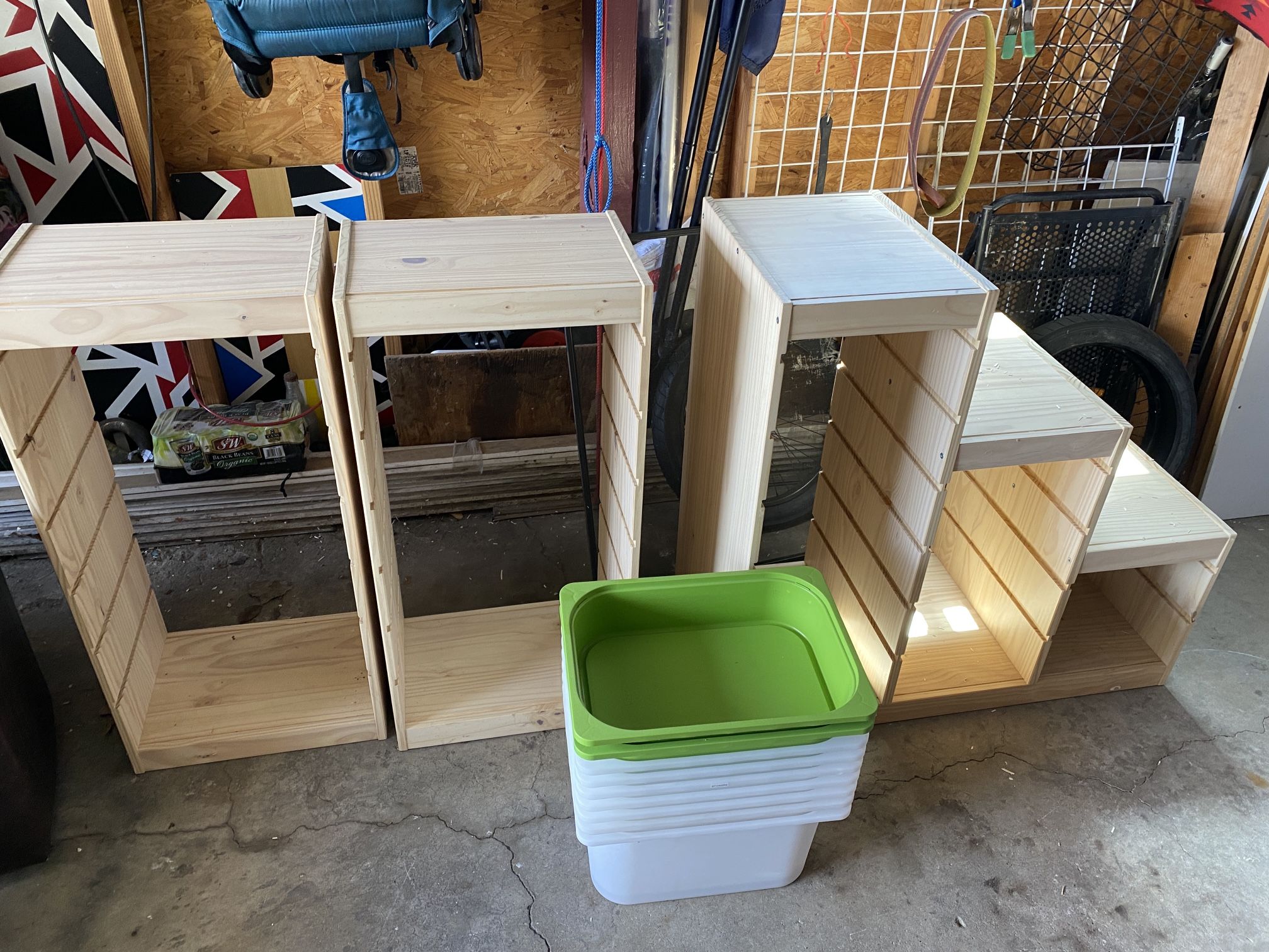 IKEA Shelves And Bins