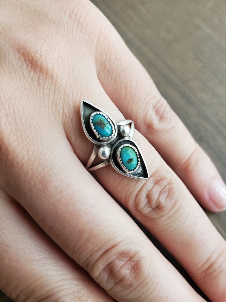 Sterling Turquoise Ring