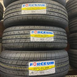 215/70/16 NEW TIRES 