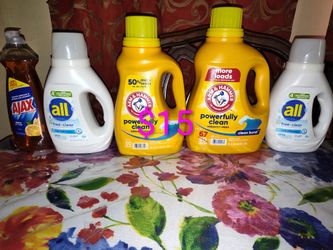 Detergent bundle $15 *** Houston TX 77093 ***