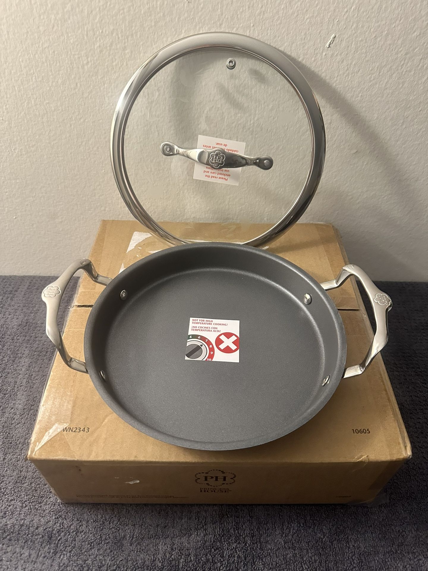Princess House Comal De 9” Con Teflon / 9” Nonstick Griddle