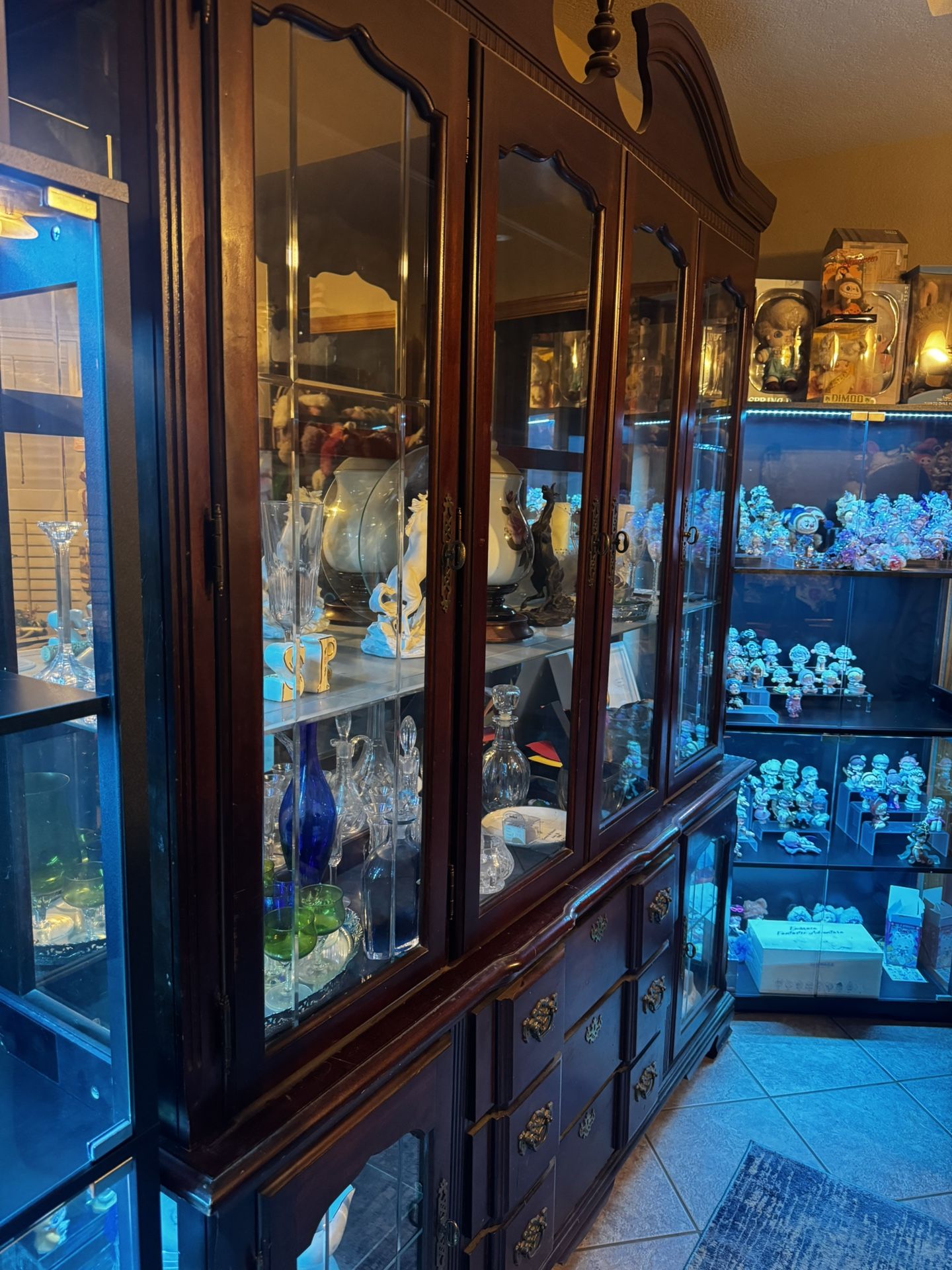 Wooden China Cabinet