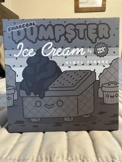 SDCC 2025 100% Soft Truck Torrance Charcoal Ice Cream Dumpster Vinyl Figure