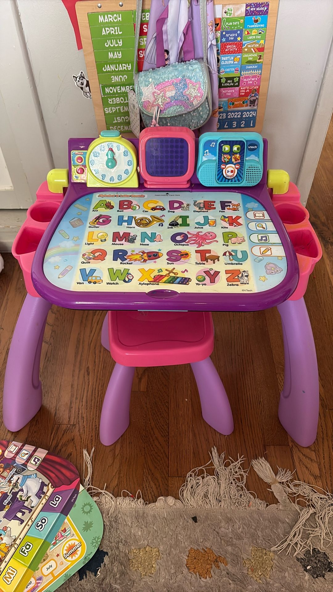 VTech Touch and Learn Activity Desk- Purple