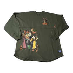 New Disney Hocus Pocus 2 Spirit Jersey Dark Green Adult Size L