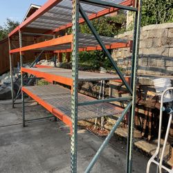 Pallet Rack 8 Foot Tall, 15.5 Feet Wide And 34 Inches Deep