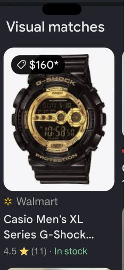 Gshock black and gold addition no size model 2026