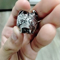 Dog Head Ring 