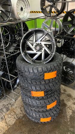 20x12 INCH WHEELS AND 33MUD TIRES‼️‼️3 DAY SPECIAL‼️‼️