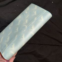 Louis Vuitton Blue & White Wallet – Like New