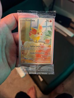 Fennekin 080 promo w/ promo pkc stamp 2x