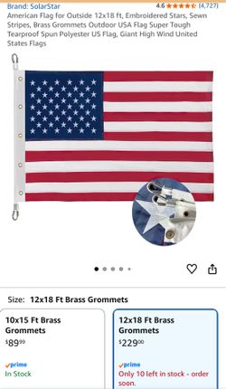 USA flag 12x20