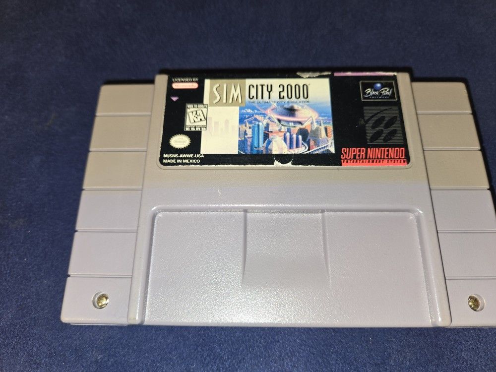 Sim City 2000 - SNES 