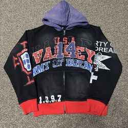 Vale Forever Big 14 Zip Up 'Black Sizes Small