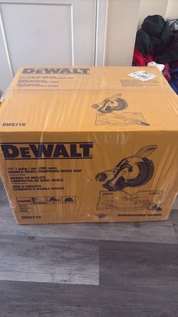 Dewalt double bevel compound miter saw