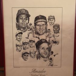 Cardinal Greats by Amadee Wohlschlaeger Signed