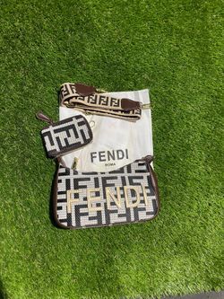Black and brown crossbody
