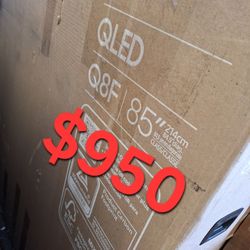 SAMSUNG 85"INCH QLED 4K Q8F 