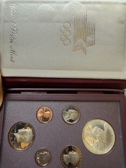 1984 US Mint Los Angeles Olympics Commemorative Proof Set