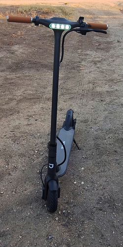 Electric Scooter with LED Headlights