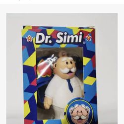 Doctor Simi Corporate Keychain, with Hand Strap and Ring, 3D PVC Keyring, for Bag, Wallet, Backpack, Keys