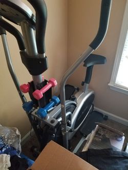Eliptacal bike an weights
