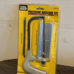 Brand New Tool Shop Precision Hacksaw Kit 