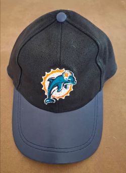 MIAMI DOLPHINS NFL FOOTBALL π RARE LEATHER CAP/ 0NE SIZE FITS ALL π ONLY $20 / SEE ALL 12 PHOTOS
