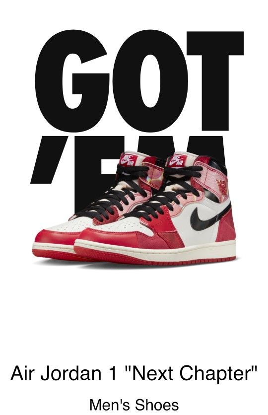 Air Jordan 1 'Next Chapter' (Spider-Verse)