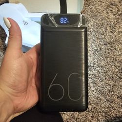 Power Bank . New With Box Amd Charger 