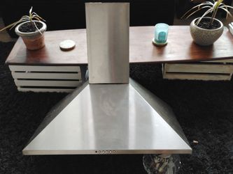 Stove top hood stainless