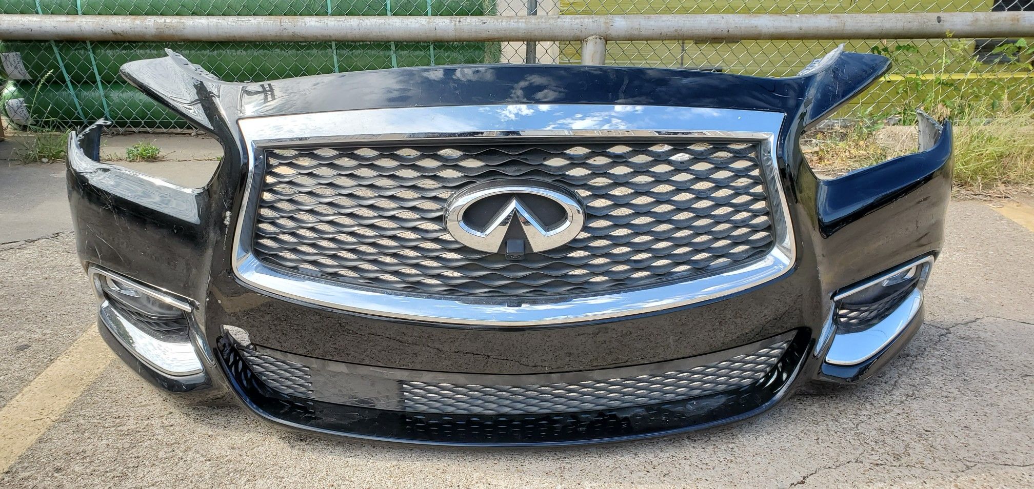 2016-19 Infiniti QX60 Complete front bumper
