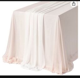 Tablecloth Pink And White