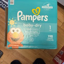 Pampers, Baby Dry Size One Diapers 