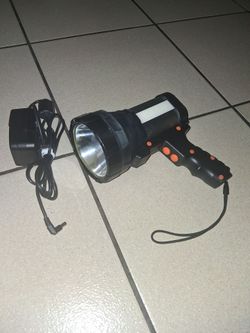 New spot light with charger has 2 lights and USB port to charge the phone firm price $40