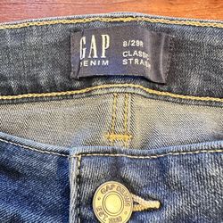 Gap Classic Straight Jeans, Women's Size 8