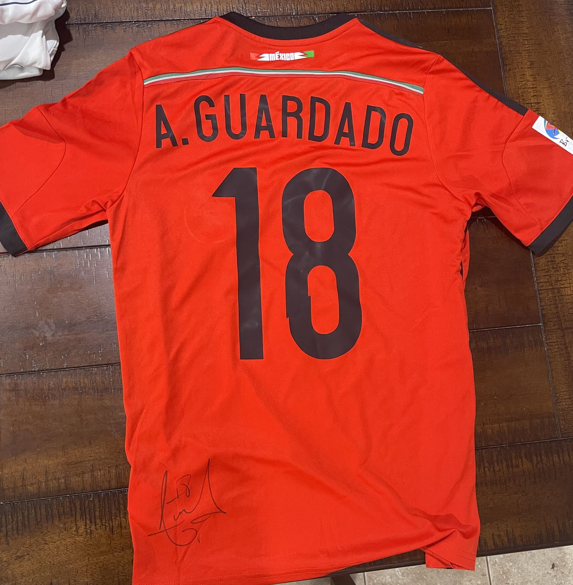 Mexico 2014 World Cup Jersey Andres Guardado S