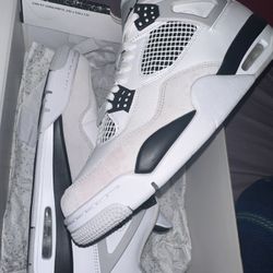 New Air Jordan 4 Military Black