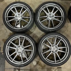 HRE FF04 20” Staggered Wheels w/ Toyo Tires 5x120 BMW