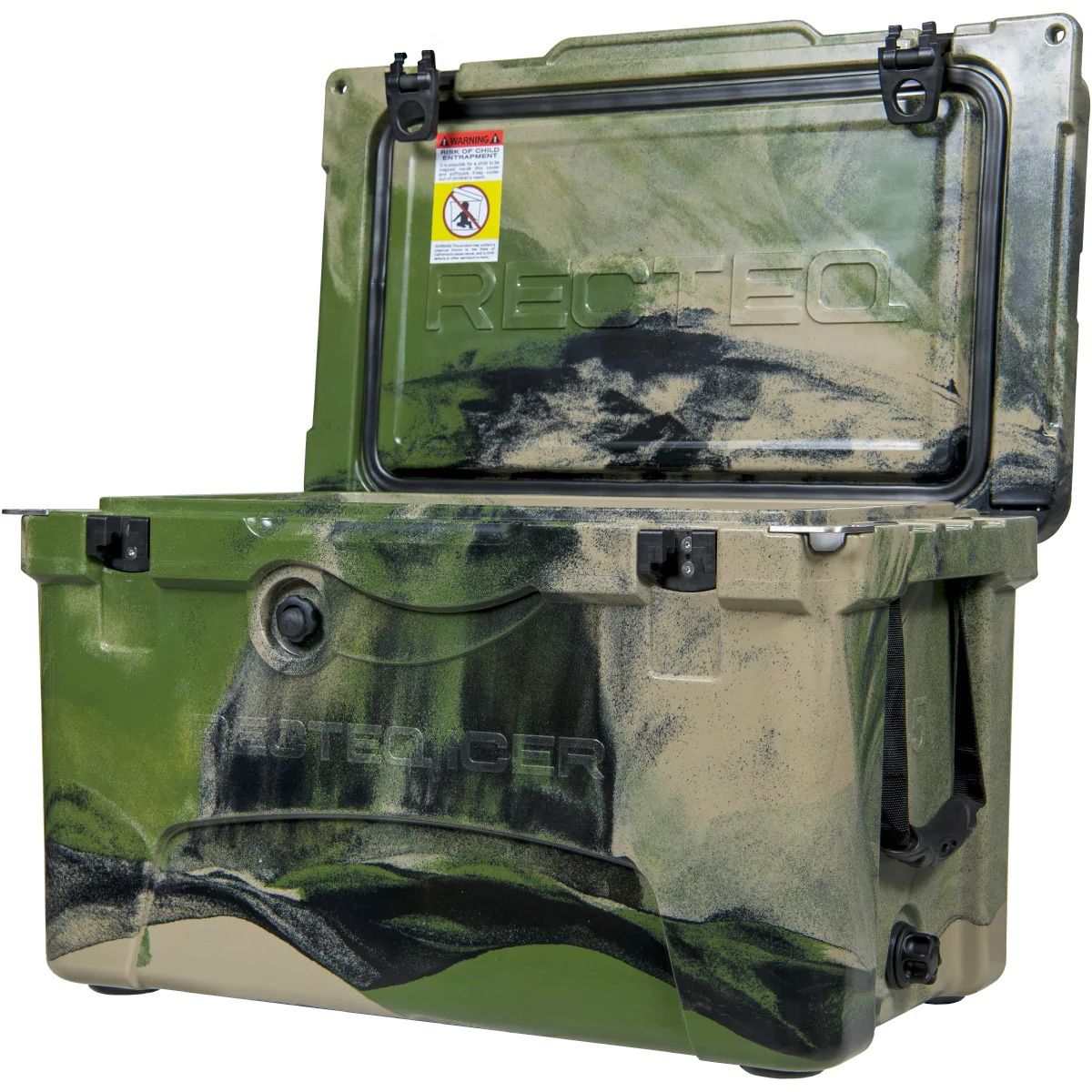 recTeq insulated ICER cooler (45 Quart) brand new unopened camo/camoflauge