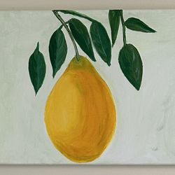 “Lemon Tree” Acrylic On Canvas