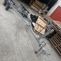 Metal Trailer Double Axel 