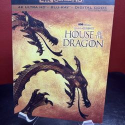 brand new sealed 4k house of the dragon season 1 bluray 