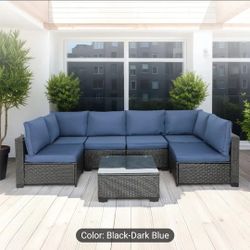 7 Pieces Outdoor Funiture Set.  Brand New In Box