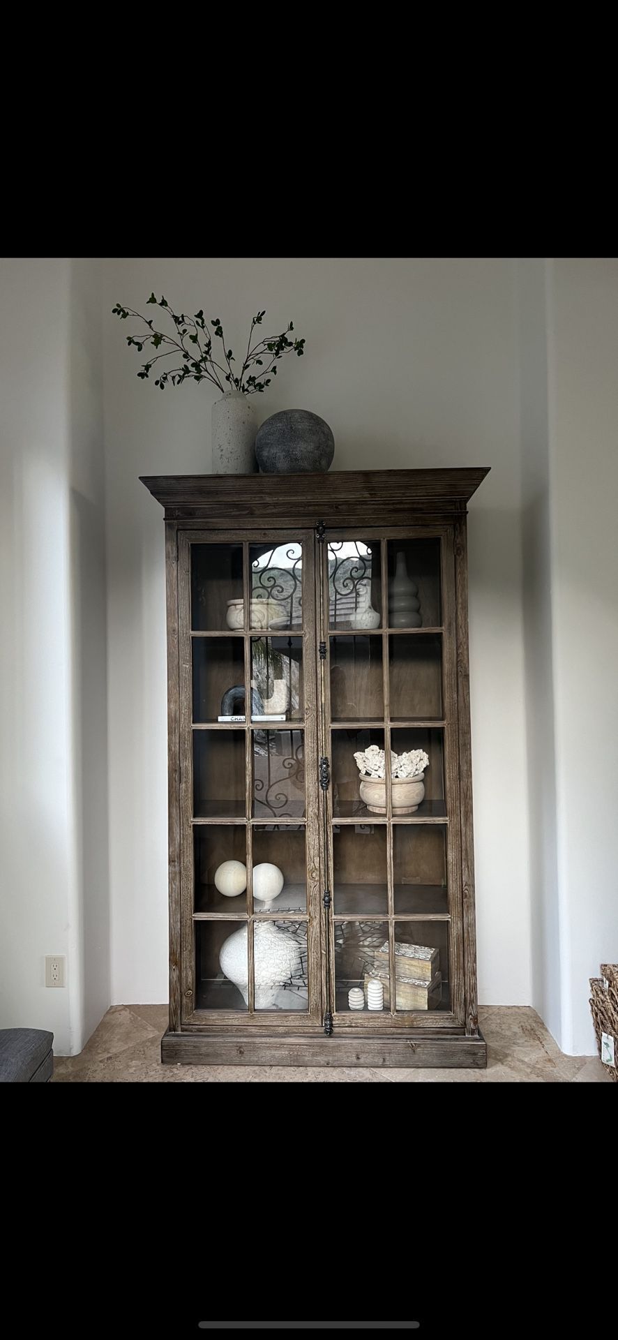 Arhaus Chorus Theory Cabinet Brand New